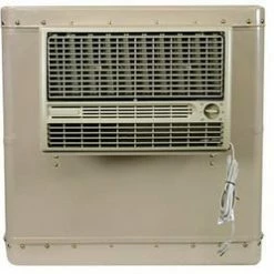 Hot Sale ❤️ Essick Air Products Remote Control Series 34-1/8 in. 5000 cfm Galvanized Steel Window Evaporative Cooler Unit with Motor and Remote Control 🧨